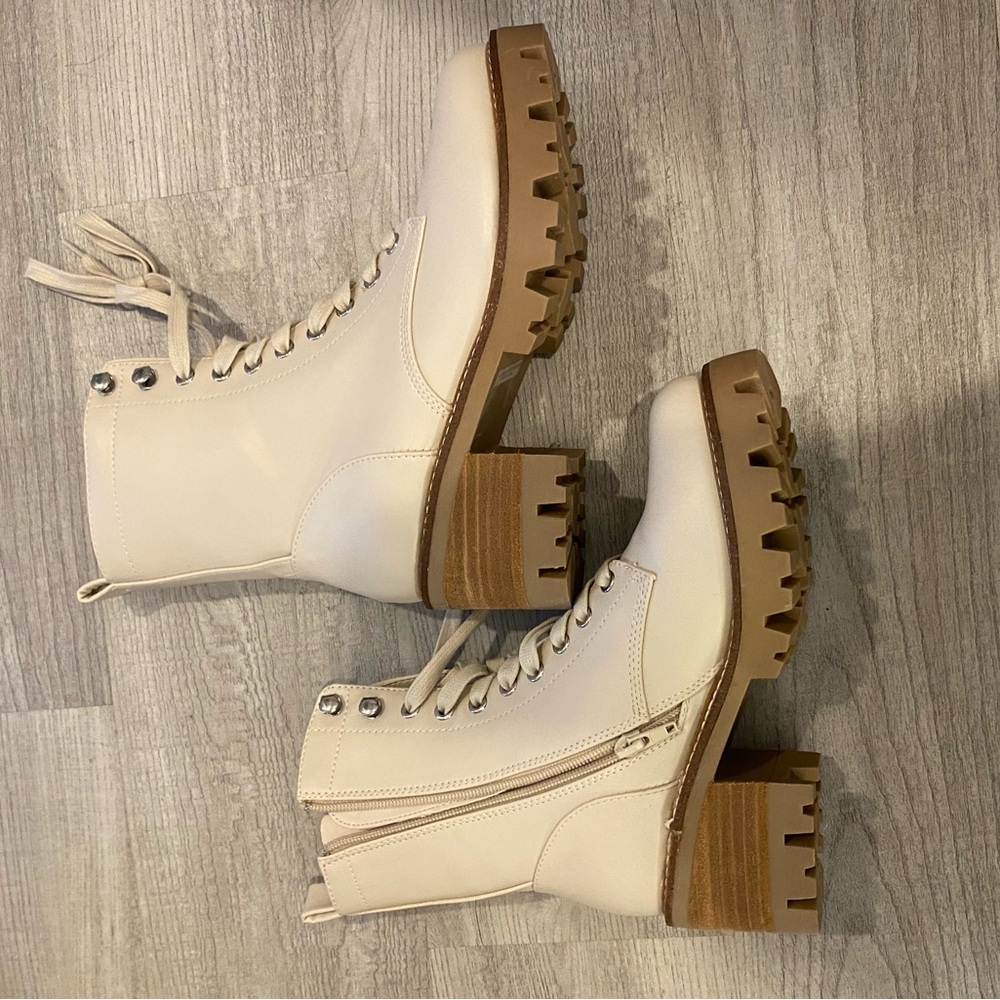 Nude Dolce Vita Combat Boots